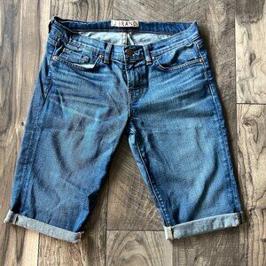 J Brand Cuffed Jean Shorts